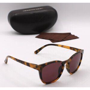 Michael Kors Tortoise Shell Square Sunglasses W/ Case & Cloth